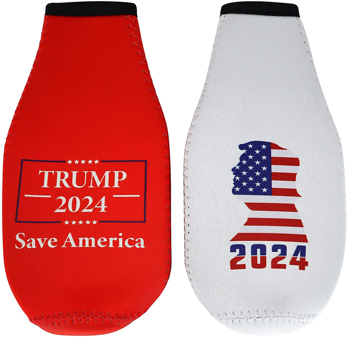  Trump 2024 Beer Can Insulator - Donald Trump MAGA Save America,  Make Liberals Cry Again,Four More Years of Liberal Tears,Insulated Cooler  Sleeve American Patriotic Gift for 16 oz. Tallboy Cans: Home