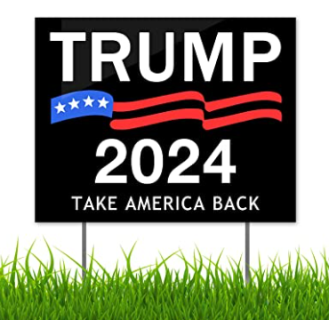 Donald Trump for President 2024 Yard & Lawn Signs – officialtrump2024store