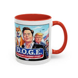 D.O.G.E. Elon Musk Department of Government Efficiency Coffee Mug