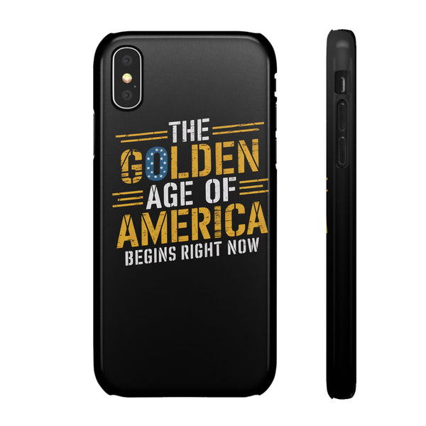 Golden Age of America iPhone Cover Case