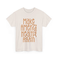 Make America Healthy Again Text Slogan T-Shirt RFK Jr Trump