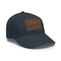 The United States of America The Land of the Free Leather Patch Hat