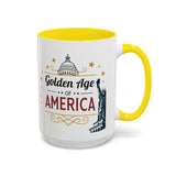 Trump's Golden Age of America Coffee Mug - Large 15oz