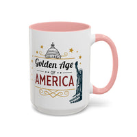 Trump's Golden Age of America Coffee Mug - Large 15oz