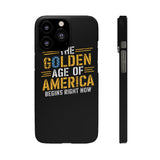 Golden Age of America iPhone Cover Case