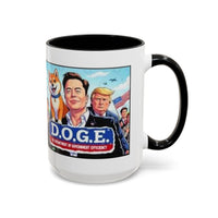 D.O.G.E. Elon Musk Department of Government Efficiency Coffee Mug