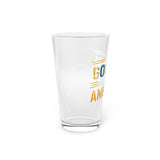 The Golden Age of America Pint Glass - 16oz