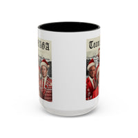 Team MAGA Trump Elon JD RFK Jr Christmas Coffee Mug