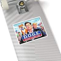 D.O.G.E. Department of Government Efficiency Sticker