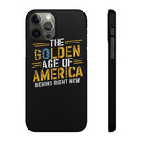 Golden Age of America iPhone Cover Case