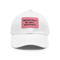 Department of Government Efficiency (DOGE) Leather Patch Hat