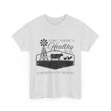 Make America Healthy Again Support Local Farmers T-Shirt MAHA RFK Jr