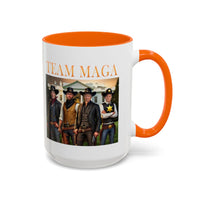 Team Maga Coffee Mug Trump JD Vance RFK Jr and Elon Musk