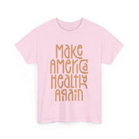 Make America Healthy Again Text Slogan T-Shirt RFK Jr Trump