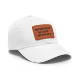 Department of Government Efficiency (DOGE) Leather Patch Hat