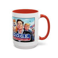 D.O.G.E. Elon Musk Department of Government Efficiency Coffee Mug