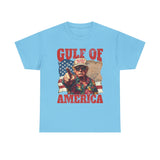 Gulf of America T-Shirt - with Trump earing MAGA hat