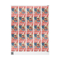 Gulf of America Gift-Wrap - Donald Trump Gift Wrapping Paper – Choice of 3 Sizes