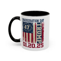 Donald Trump 47th Presidential Inauguration Coffee Mug