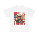 Gulf of America T-Shirt - with Trump earing MAGA hat