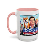 D.O.G.E. Elon Musk Department of Government Efficiency Coffee Mug