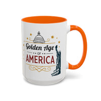 Trump's Golden Age of America Coffee Mug - Large 15oz