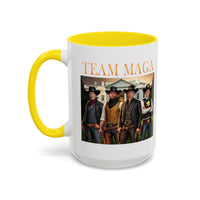 Team Maga Coffee Mug Trump JD Vance RFK Jr and Elon Musk