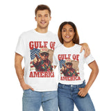 Gulf of America T-Shirt - with Trump earing MAGA hat