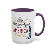 Trump's Golden Age of America Coffee Mug - Large 15oz