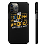 Golden Age of America iPhone Cover Case