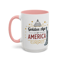 Trump's Golden Age of America Coffee Mug - Large 15oz