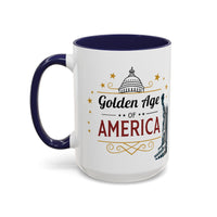 Trump's Golden Age of America Coffee Mug - Large 15oz