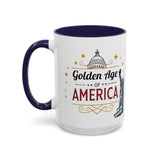 Trump's Golden Age of America Coffee Mug - Large 15oz