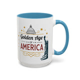 Trump's Golden Age of America Coffee Mug - Large 15oz