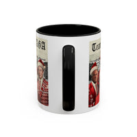 Team MAGA Trump Elon JD RFK Jr Christmas Coffee Mug