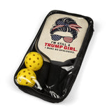 I'm Still a Trump Girl No Apologies Pickleball Paddle Set