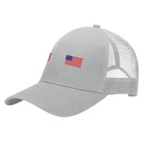 Save America Baseball Hat w/ 2 American Flags Embroidery