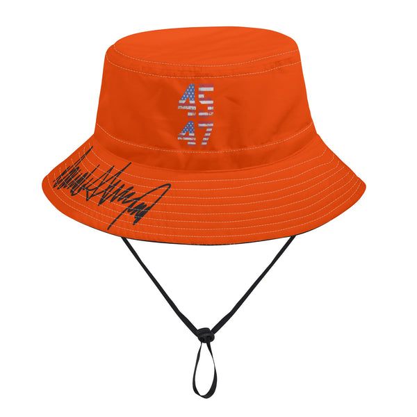 45-47 Bucket Hat Signature Bill - Orange