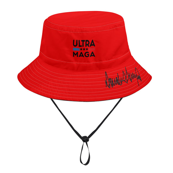 Red Ultra MAGA Bucket Hat