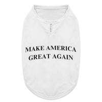 Make America Great Again 45-47 Pet Hoodie White