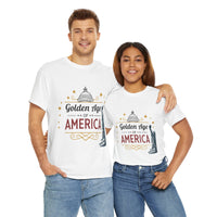 Trump's Golden Age of America Patriotic T-Shirt – 2024 MAGA Edition