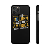 Golden Age of America iPhone Cover Case