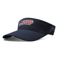 USA Patterned Trump Sun Visor Caps