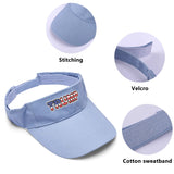 USA Patterned Trump Sun Visor Caps