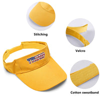 USA Patterned Trump Sun Visor Caps