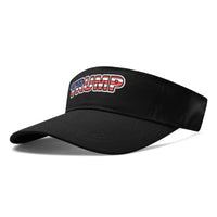 USA Patterned Trump Sun Visor Caps