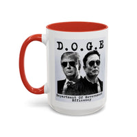 DOGE Coffee Mug - Department of Government Efficiency Elon & Trump