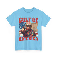 Gulf of America T-Shirt - with Trump earing MAGA hat