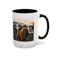 Team Maga Coffee Mug Trump JD Vance RFK Jr and Elon Musk