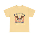 Official Donald Trump 47th President 2025 Inauguration T-shirt